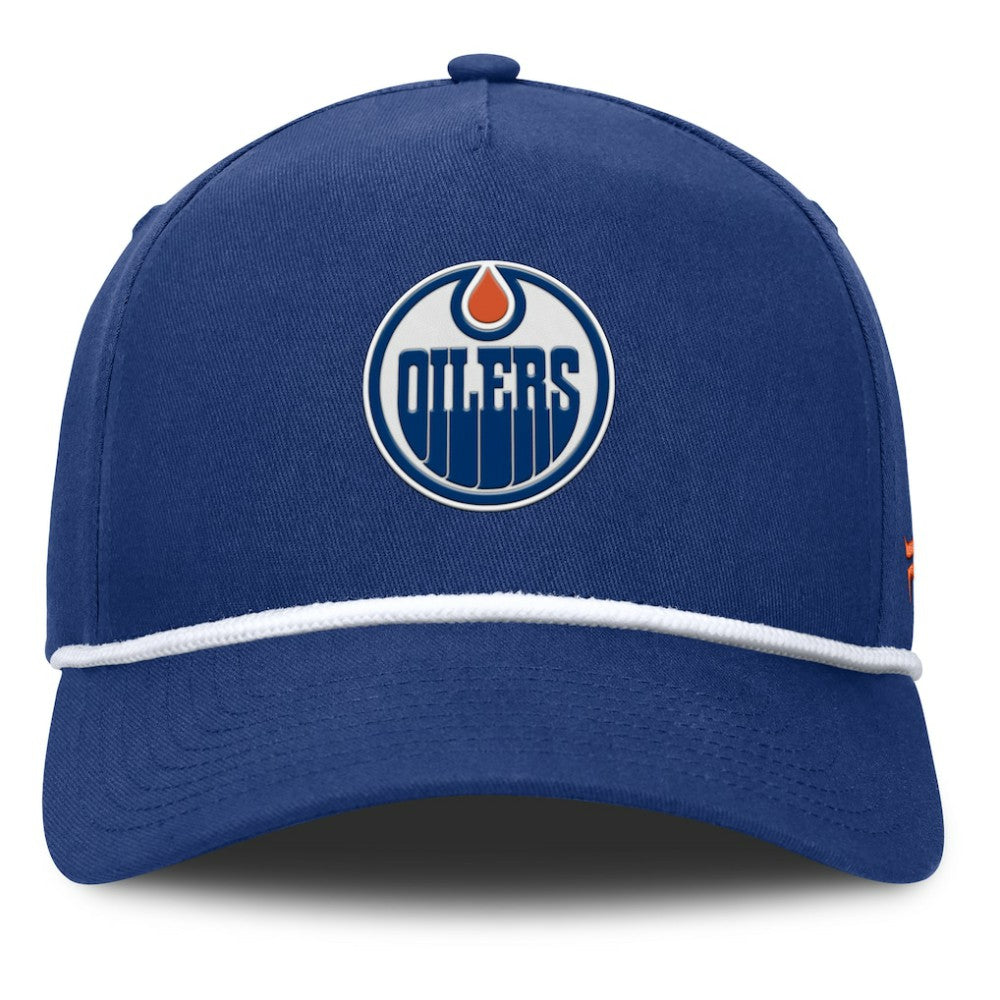 Edmonton Oilers Fanatics Authentic Pro Rink Roper A-Frame Adjustable Hat - Royal | Fanatics on sale