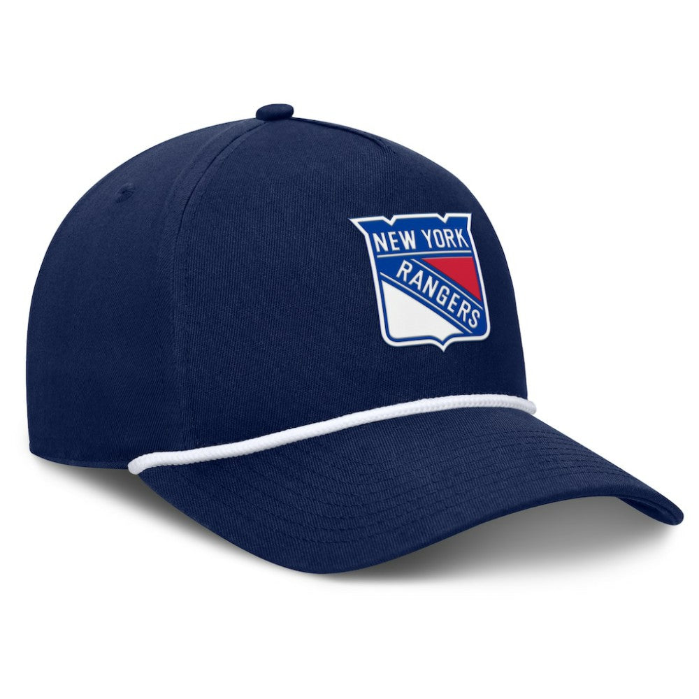 New York Rangers Fanatics Authentic Pro Rink Roper A-Frame Adjustable Hat - Navy | Fanatics discount