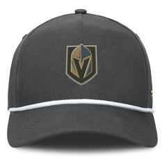 Vegas Golden Knights Fanatics Authentic Pro Rink Roper A-Frame Adjustable Hat - Charcoal | Fanatics on sale