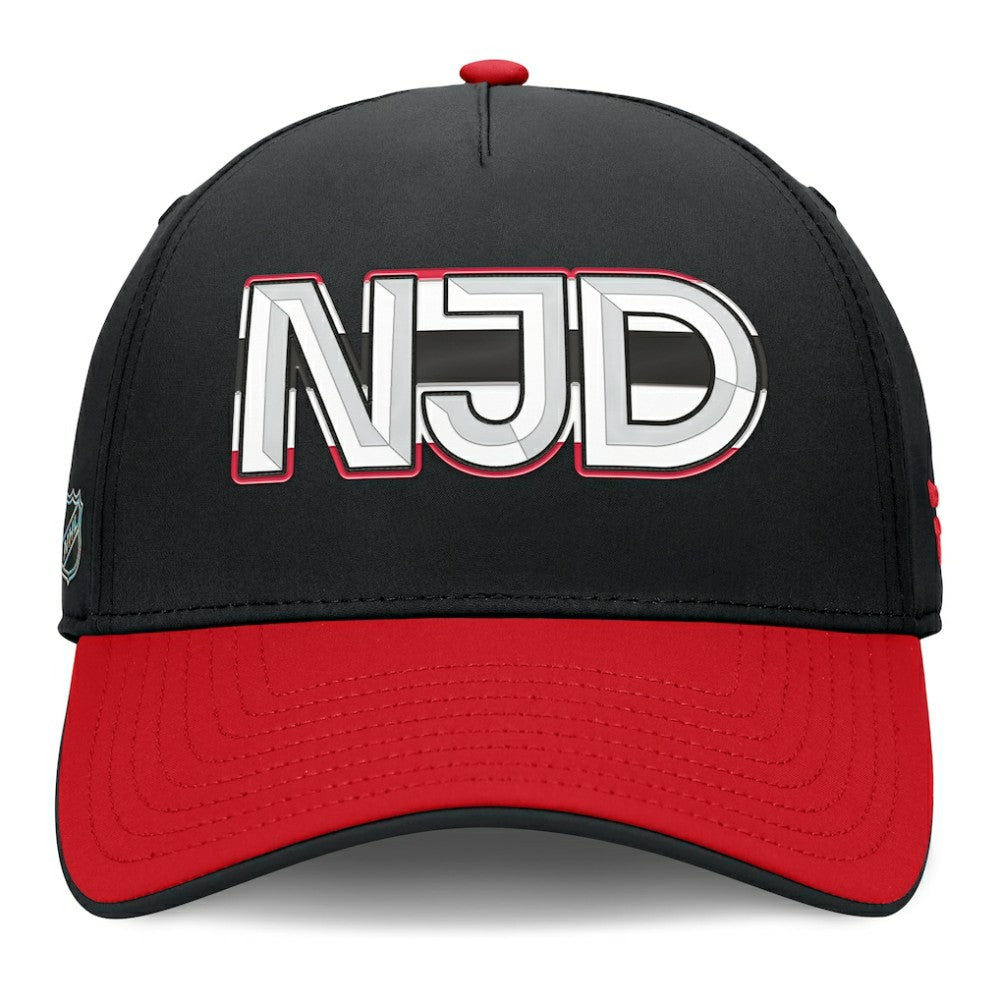New Jersey Devils Fanatics Authentic Pro Rink Team Code Flex Hat - Black/Red | Fanatics sale