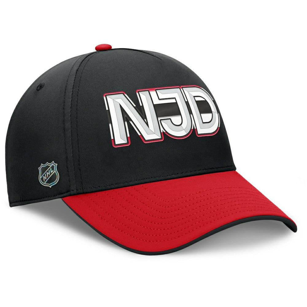 New Jersey Devils Fanatics Authentic Pro Rink Team Code Flex Hat - Black/Red | Fanatics sale