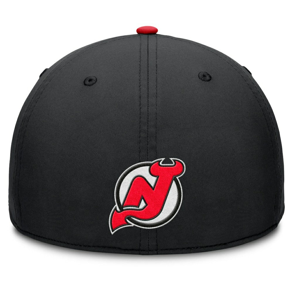 New Jersey Devils Fanatics Authentic Pro Rink Team Code Flex Hat - Black/Red | Fanatics sale