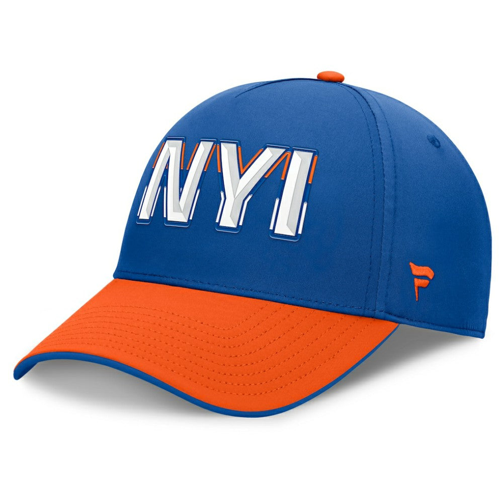 New York Islanders Fanatics Authentic Pro Rink Team Code Flex Hat - Royal/Orange | Fanatics Clearance
