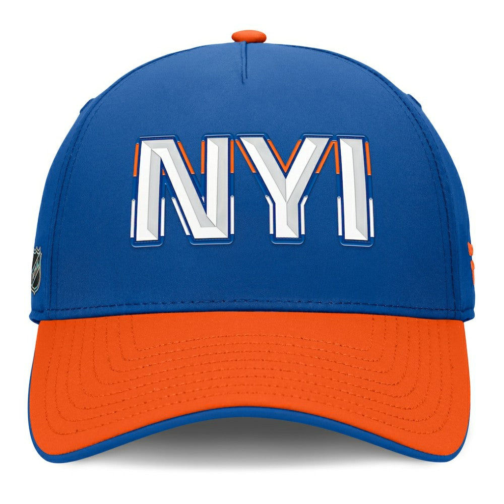 New York Islanders Fanatics Authentic Pro Rink Team Code Flex Hat - Royal/Orange | Fanatics Clearance