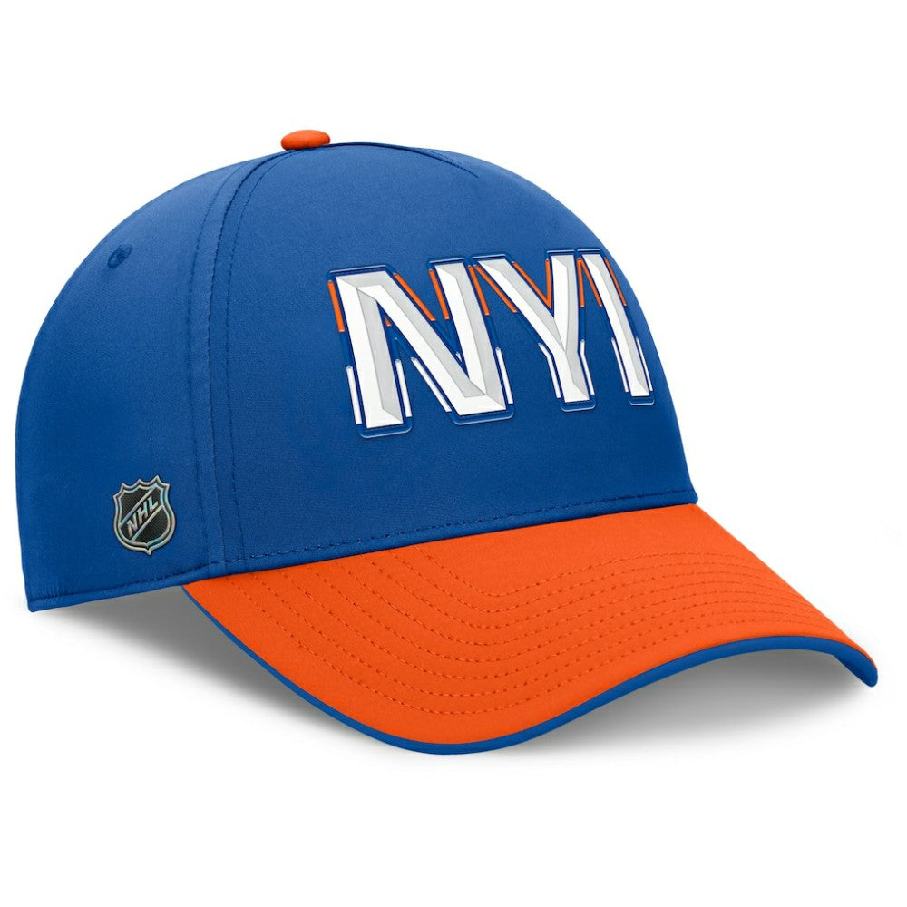 New York Islanders Fanatics Authentic Pro Rink Team Code Flex Hat - Royal/Orange | Fanatics Clearance