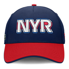 New York Rangers Fanatics Authentic Pro Rink Team Code Flex Hat - Navy/Red | Fanatics sale