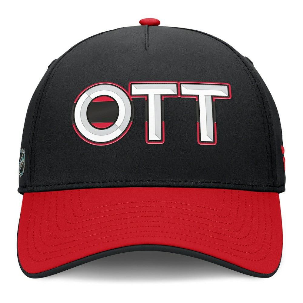Ottawa Senators Fanatics Authentic Pro Rink Team Code Flex Hat - Black/Red | Fanatics online