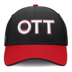 Ottawa Senators Fanatics Authentic Pro Rink Team Code Flex Hat - Black/Red | Fanatics online