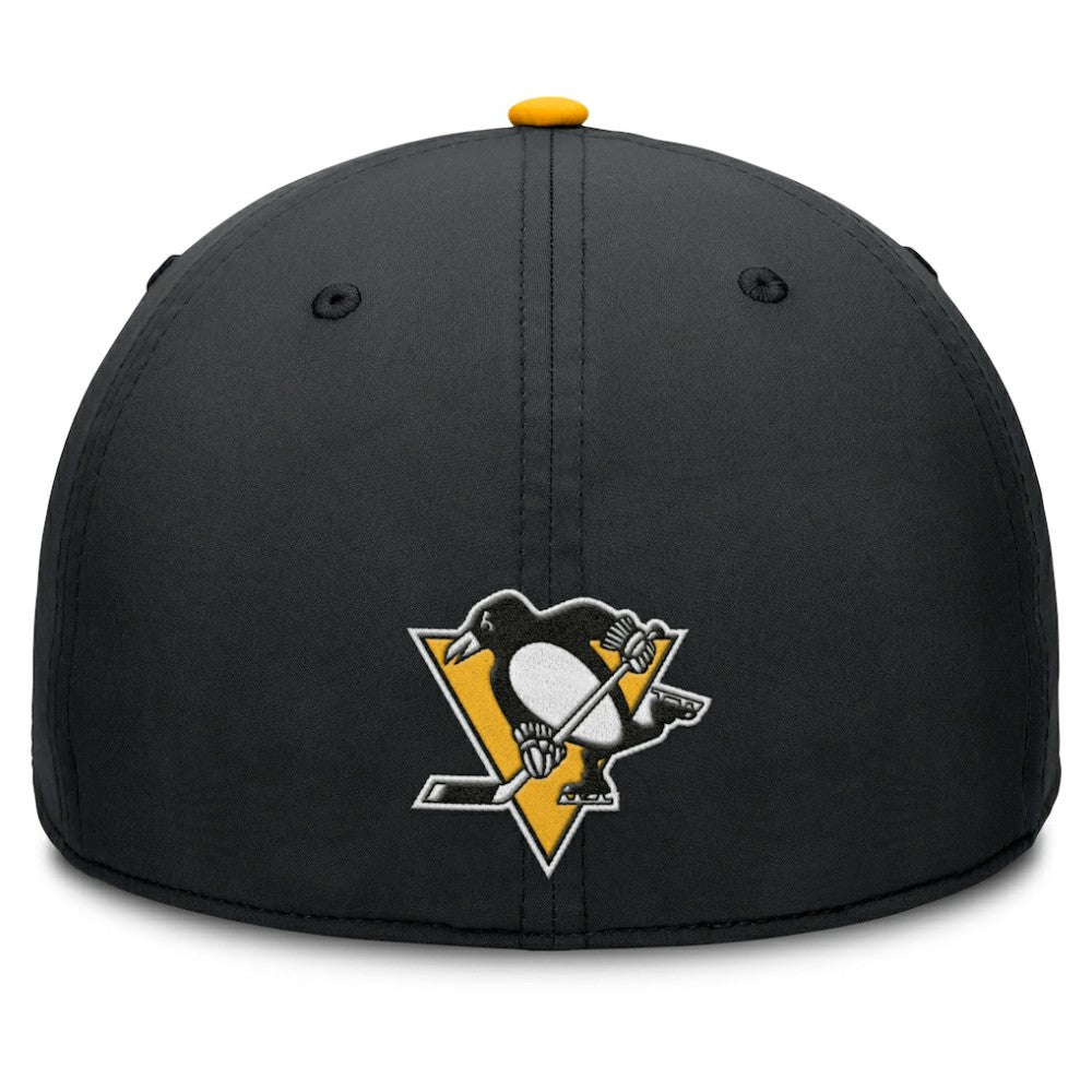 Pittsburgh Penguins Fanatics Authentic Pro Rink Team Code Flex Hat - Black/Gold | Fanatics on sale