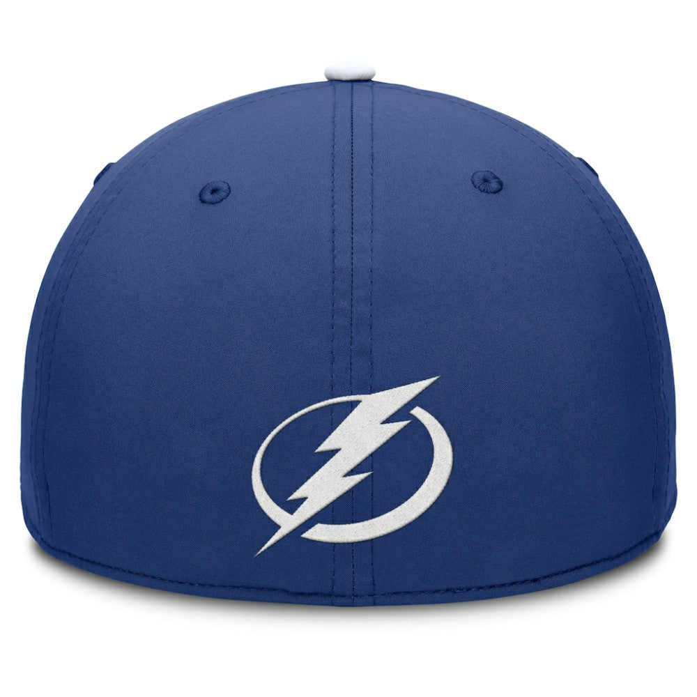 Tampa Bay Lightning Fanatics Authentic Pro Rink Team Code Flex Hat - Blue/White | Fanatics Clearance