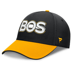 Boston Bruins Fanatics Authentic Pro Rink Team Code Flex Hat - Black/Gold | Fanatics Lifestyle