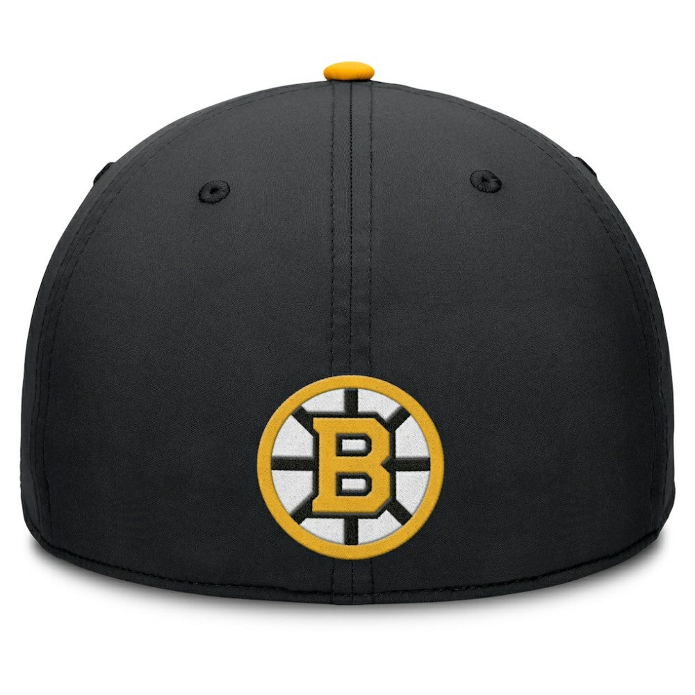 Boston Bruins Fanatics Authentic Pro Rink Team Code Flex Hat - Black/Gold | Fanatics Lifestyle