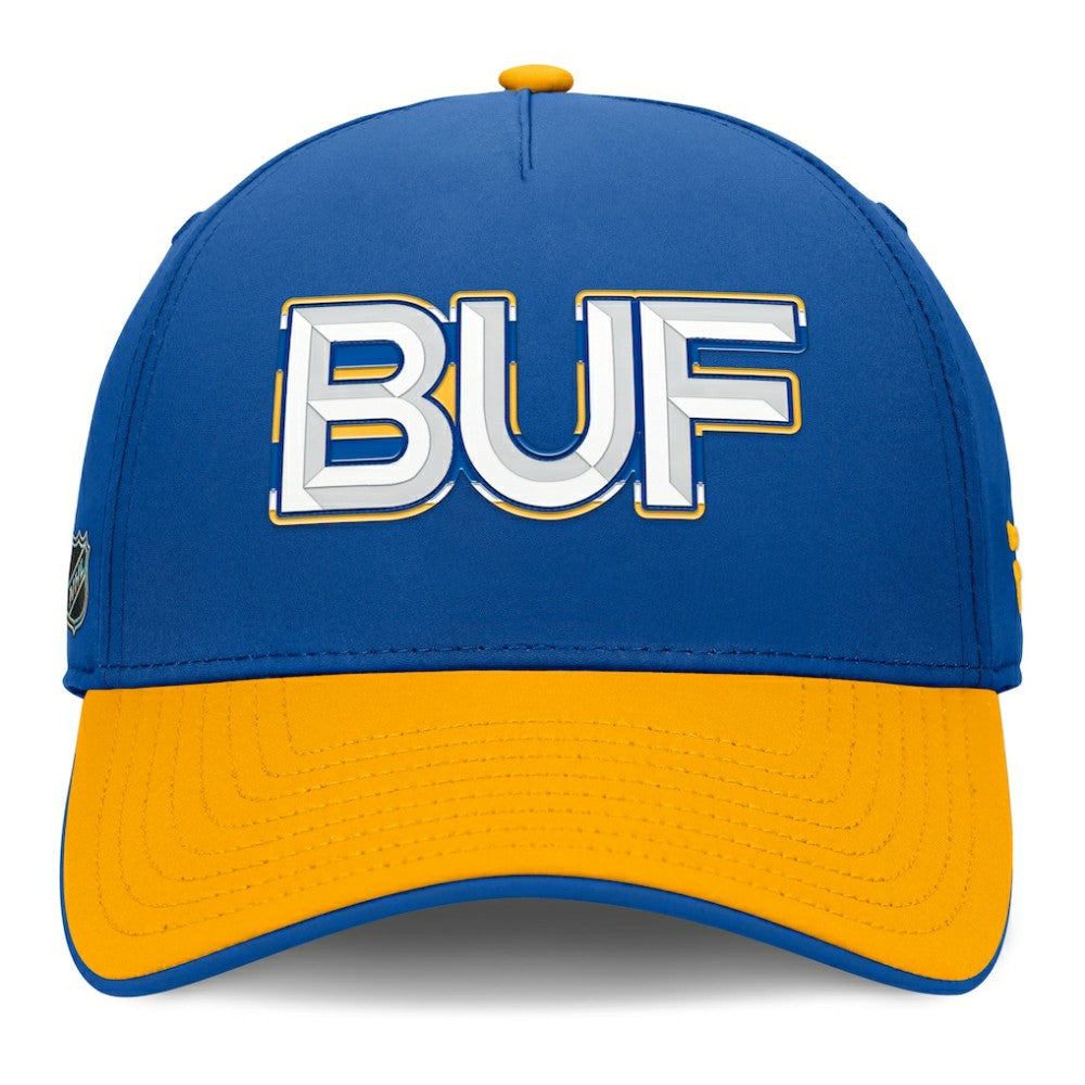 Buffalo Sabres Fanatics Authentic Pro Rink Team Code Flex Hat - Royal/Gold | Fanatics near me