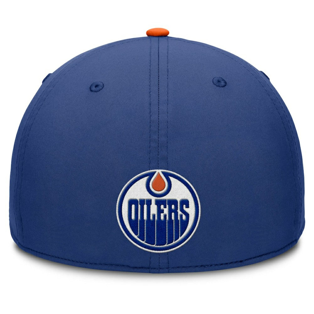 Edmonton Oilers Fanatics Authentic Pro Rink Team Code Flex Hat - Royal/Orange | Fanatics discount