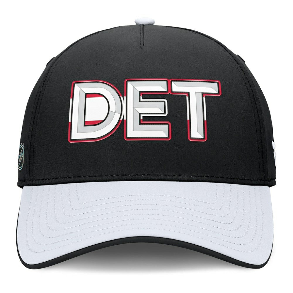 Detroit Red Wings Fanatics Authentic Pro Rink Team Code Flex Hat - Black/White | Fanatics discount