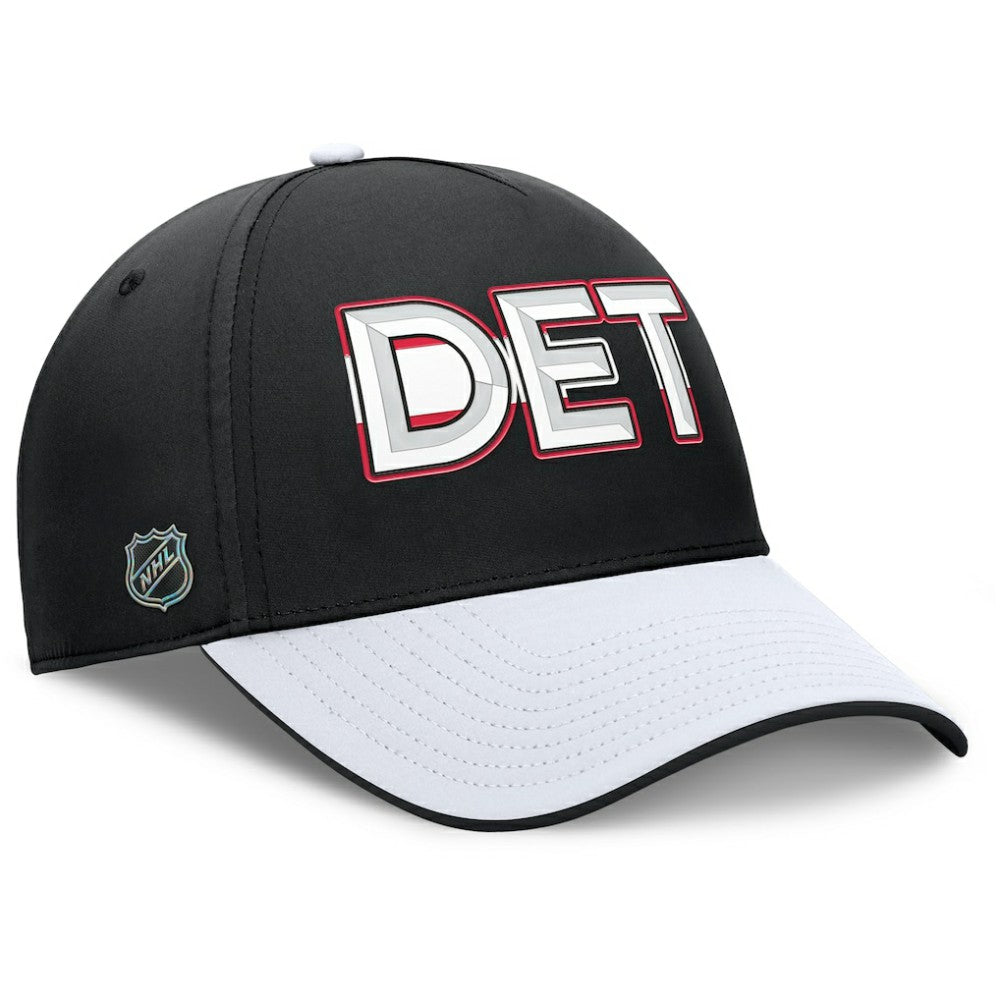 Detroit Red Wings Fanatics Authentic Pro Rink Team Code Flex Hat - Black/White | Fanatics discount