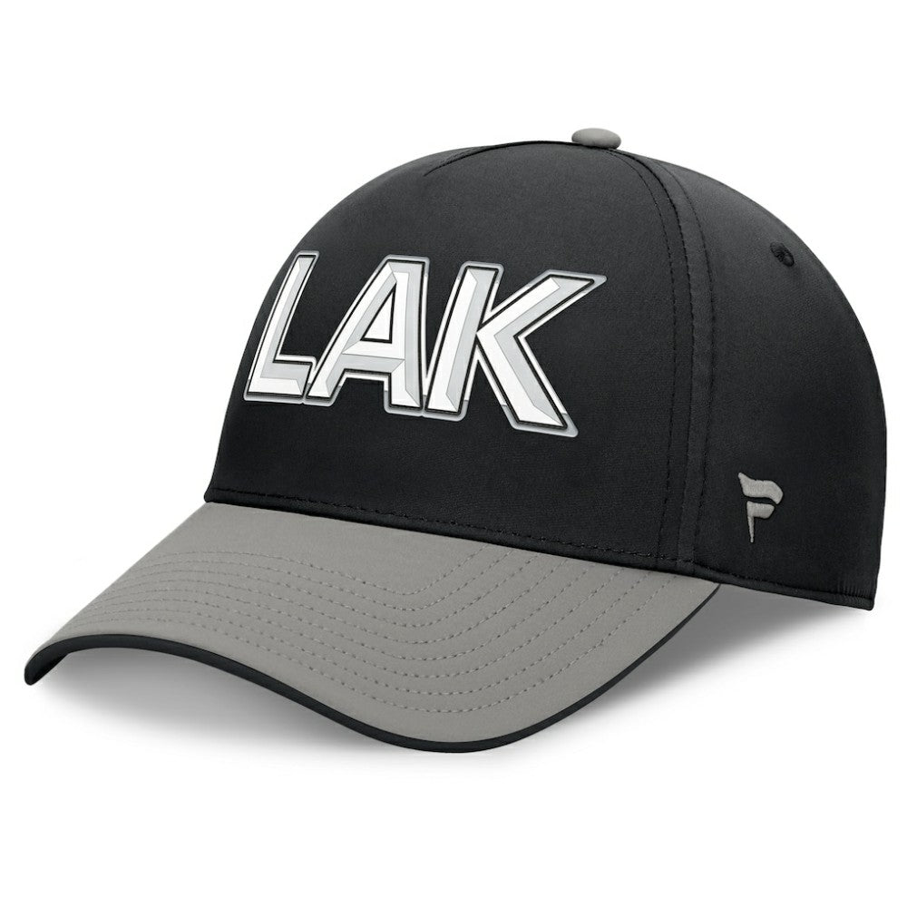Los Angeles Kings Fanatics Authentic Pro Rink Team Code Flex Hat - Black/Gray | Fanatics online