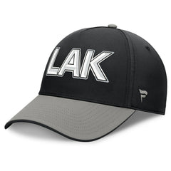 Los Angeles Kings Fanatics Authentic Pro Rink Team Code Flex Hat - Black/Gray | Fanatics online