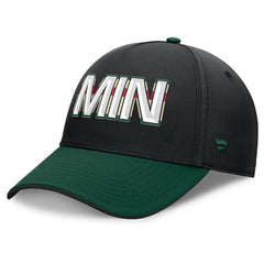 Minnesota Wild Fanatics Authentic Pro Rink Team Code Flex Hat - Black/Green | Fanatics sale