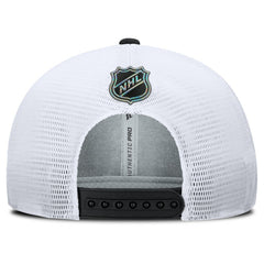 Los Angeles Kings Fanatics Authentic Pro Rink Lockup Adjustable Trucker Hat - Black/White | Fanatics online