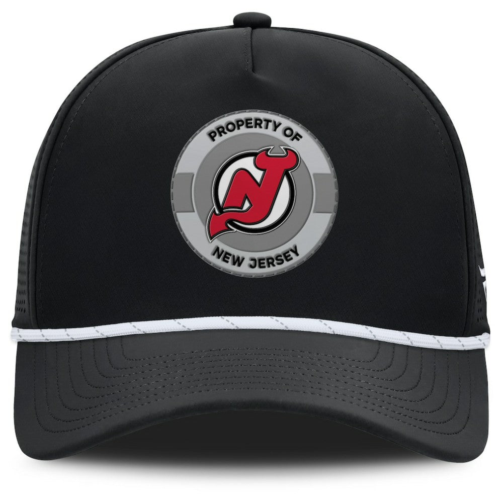 New Jersey Devils Fanatics Authentic Pro Rink Adjustable Hat - Black | Fanatics near me