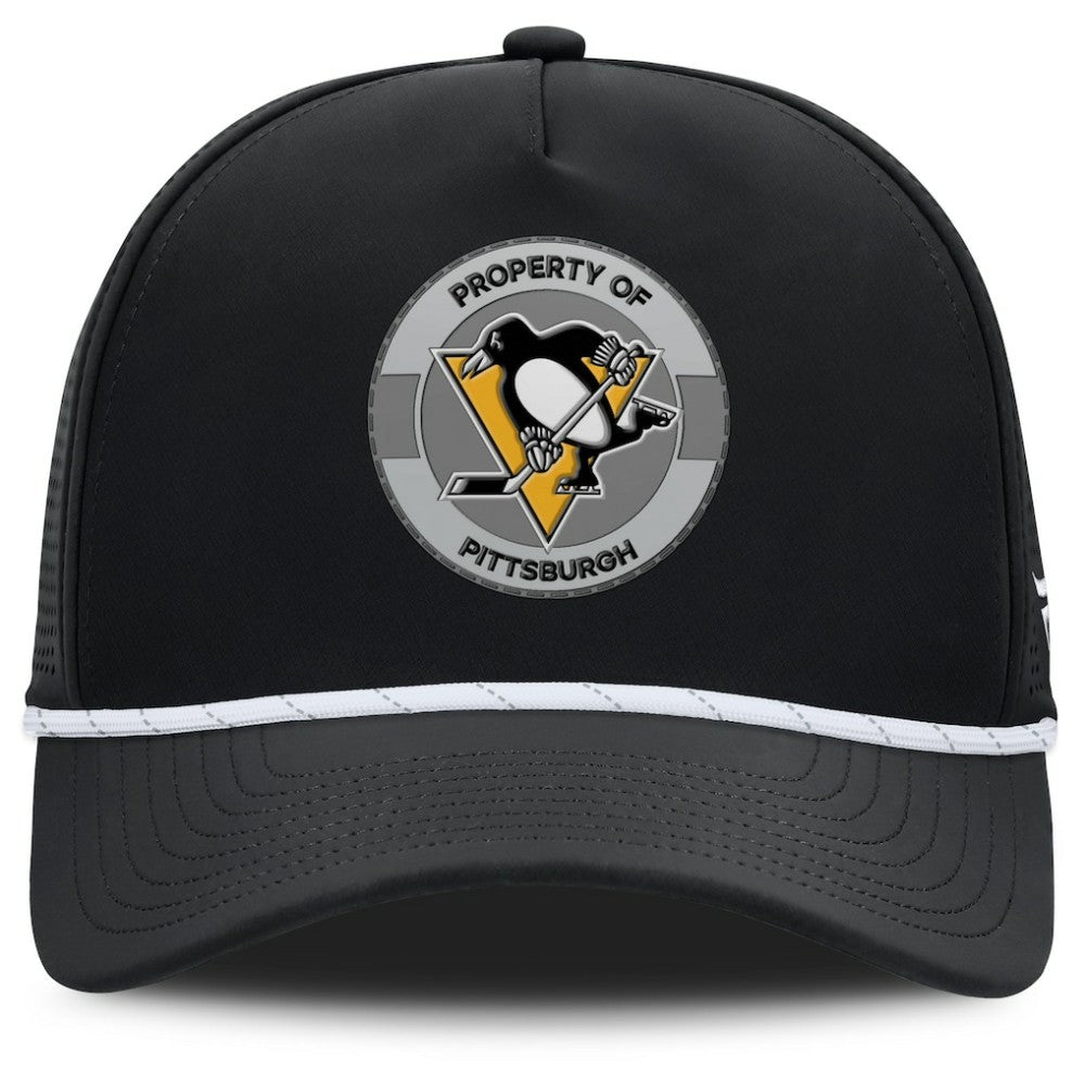 Pittsburgh Penguins Fanatics Authentic Pro Rink Adjustable Hat - Black | Fanatics sale