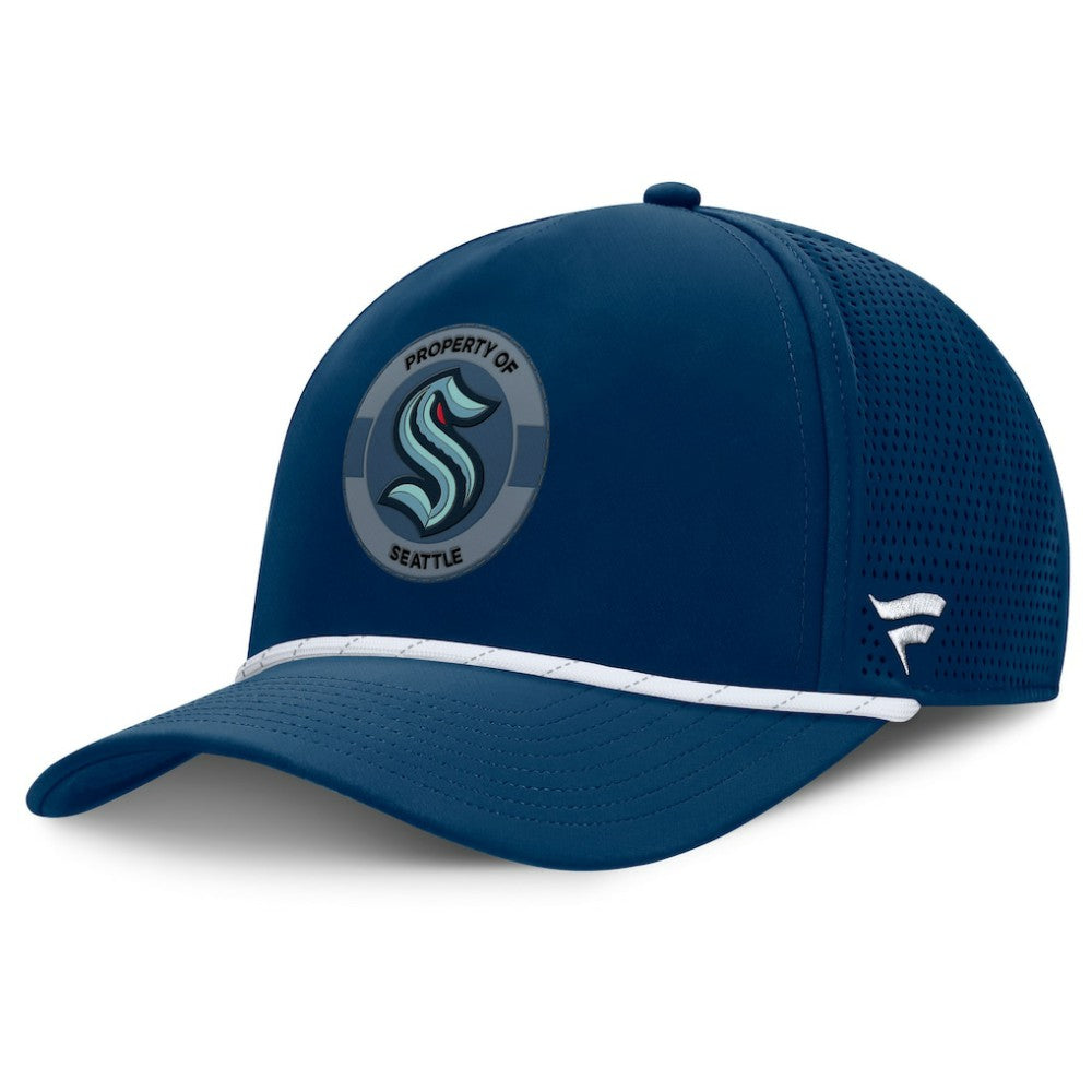 Seattle Kraken Fanatics Authentic Pro Rink Adjustable Hat - Deep Sea Blue | Fanatics sale