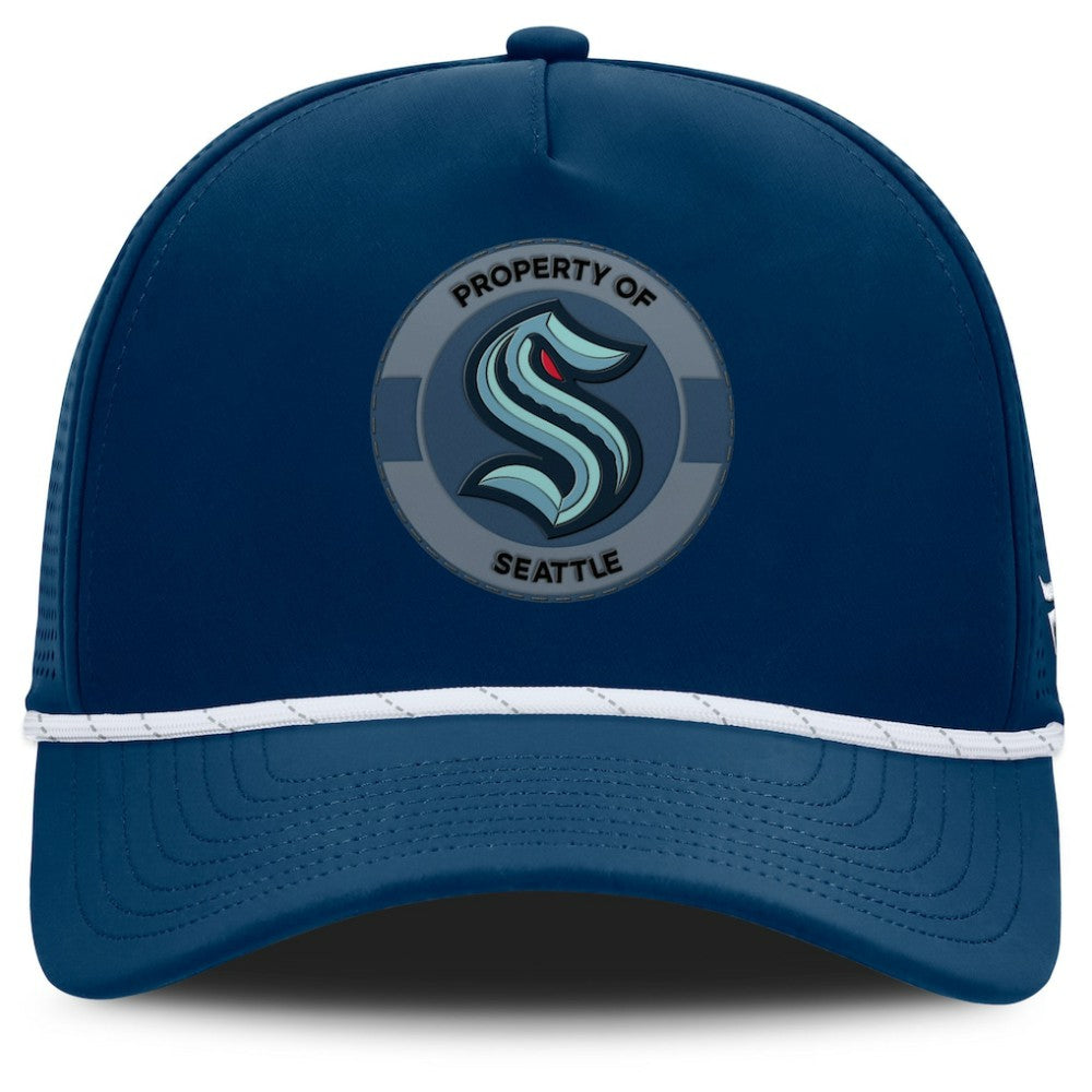 Seattle Kraken Fanatics Authentic Pro Rink Adjustable Hat - Deep Sea Blue | Fanatics sale