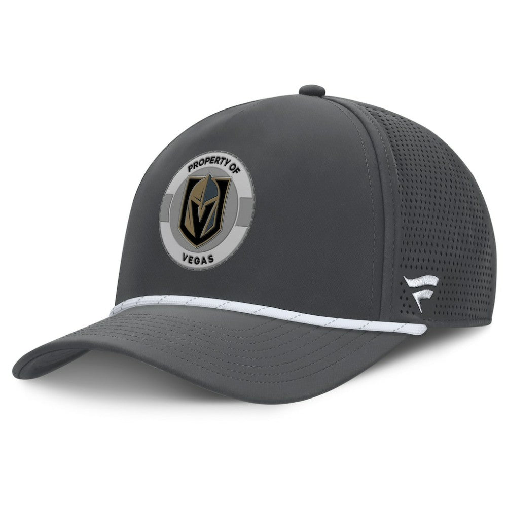 Vegas Golden Knights Fanatics Authentic Pro Rink Adjustable Hat - Charcoal | Fanatics online