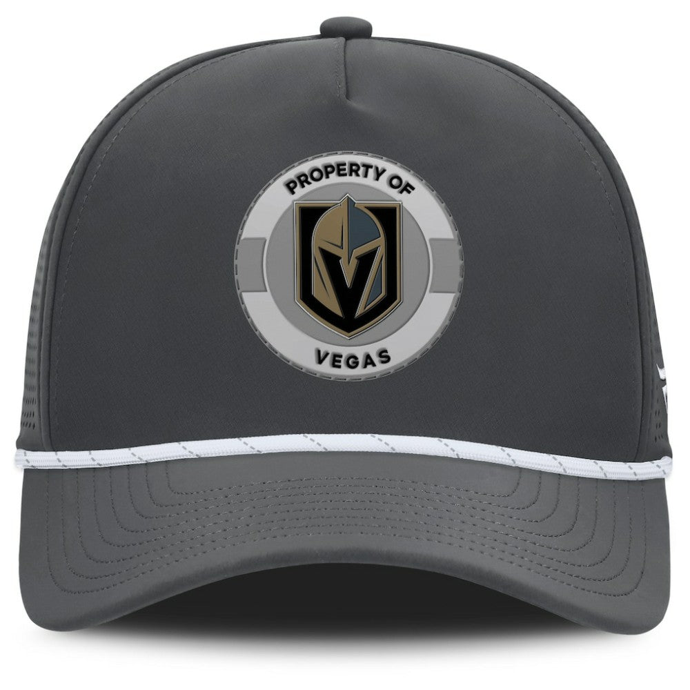 Vegas Golden Knights Fanatics Authentic Pro Rink Adjustable Hat - Charcoal | Fanatics online