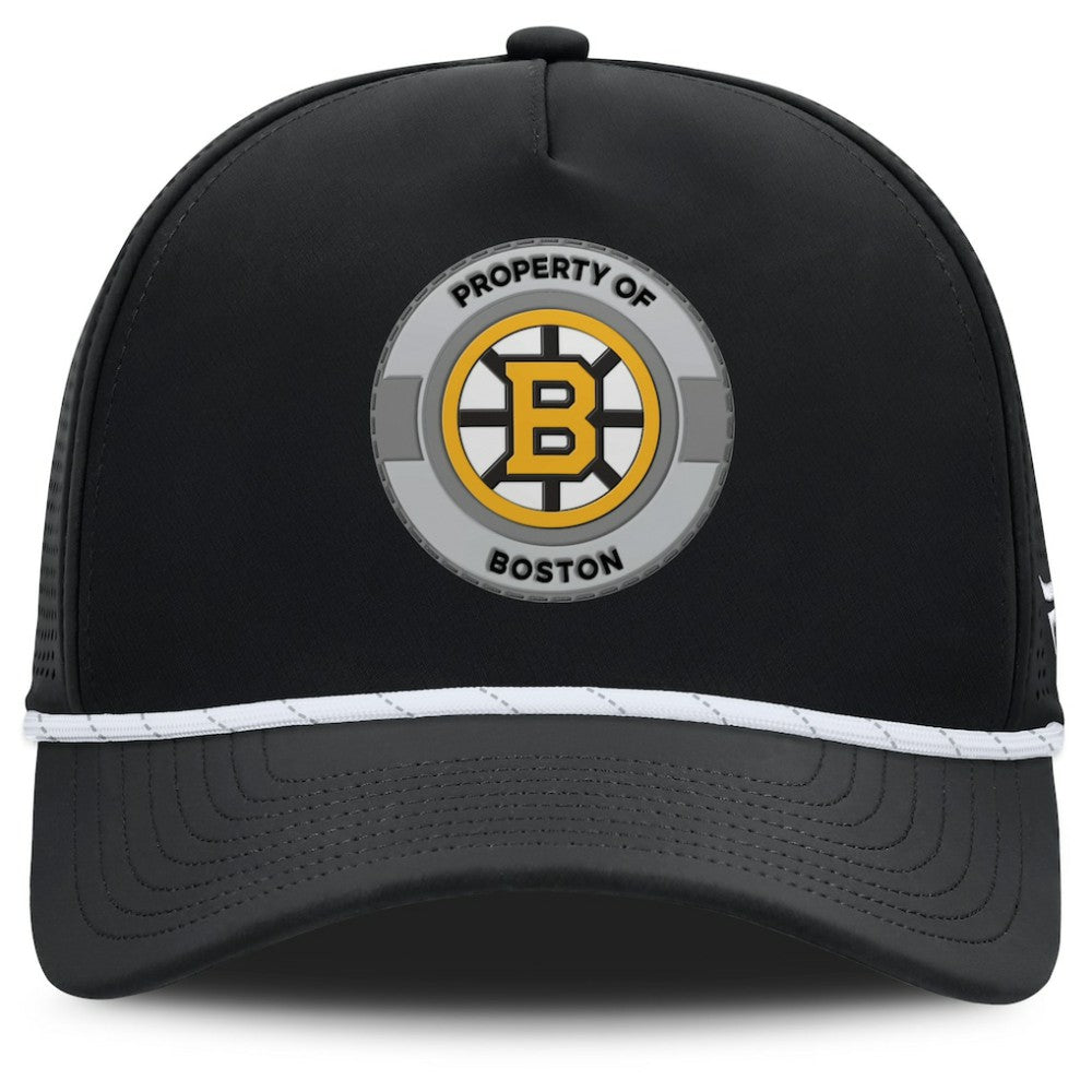 Boston Bruins Fanatics Authentic Pro Rink Adjustable Hat - Black | Fanatics discount