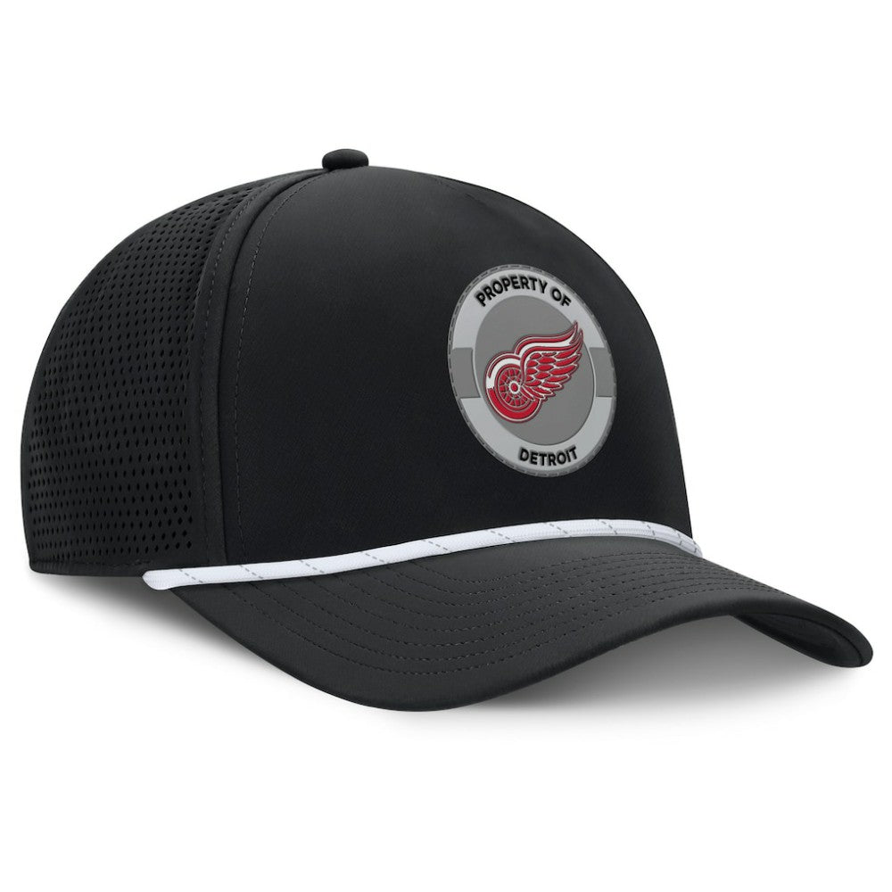 Detroit Red Wings Fanatics Authentic Pro Rink Adjustable Hat - Black | Fanatics discount