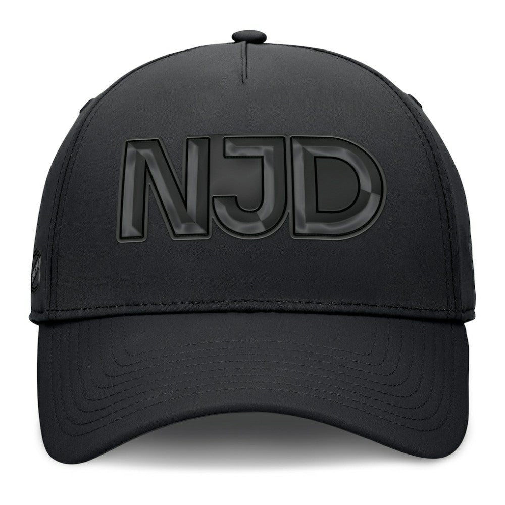 New Jersey Devils Fanatics Authentic Pro Road Team Code Flex Hat - Black | Fanatics Lifestyle