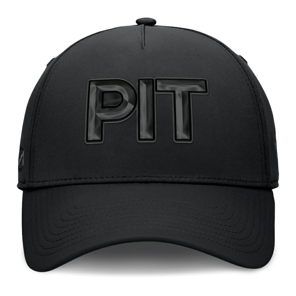 Pittsburgh Penguins Fanatics Authentic Pro Road Team Code Flex Hat - Black | Fanatics discount