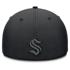 Seattle Kraken Fanatics Authentic Pro Road Team Code Flex Hat - Black | Fanatics discount