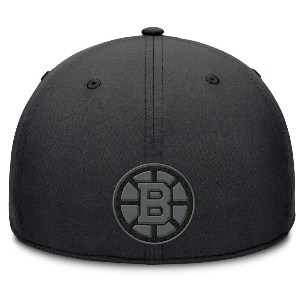 Boston Bruins Fanatics Authentic Pro Road Team Code Flex Hat - Black | Fanatics Clearance