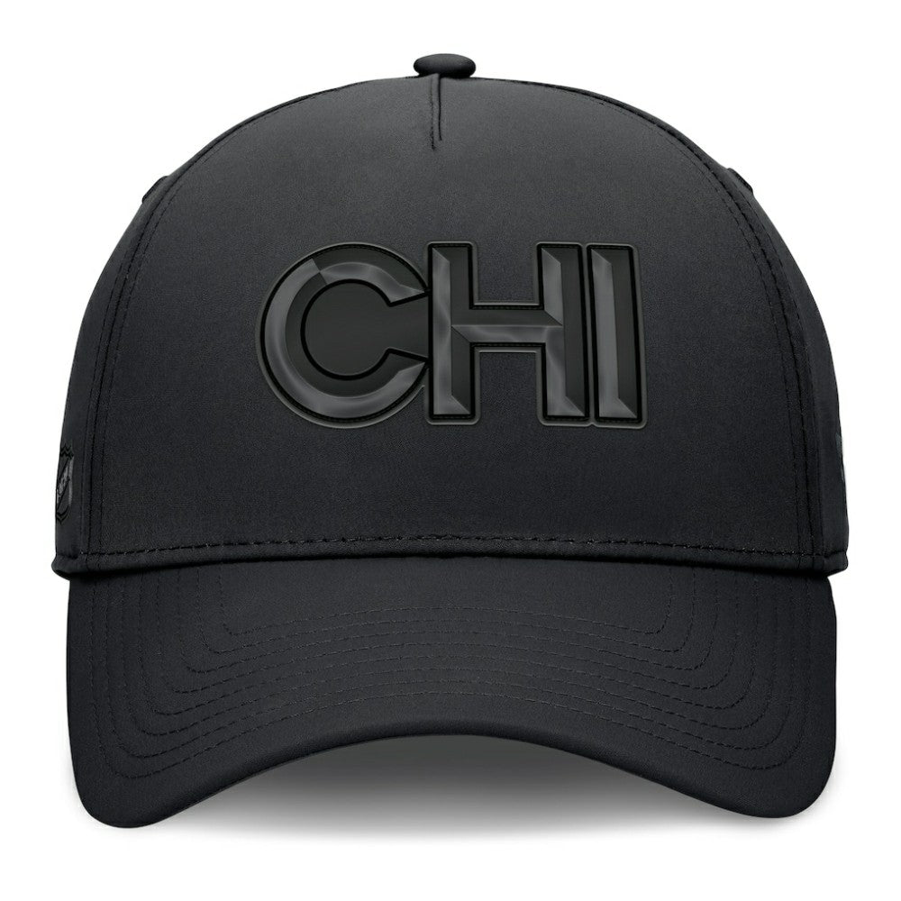 Chicago Blackhawks Fanatics Authentic Pro Road Team Code Flex Hat - Black | Fanatics online