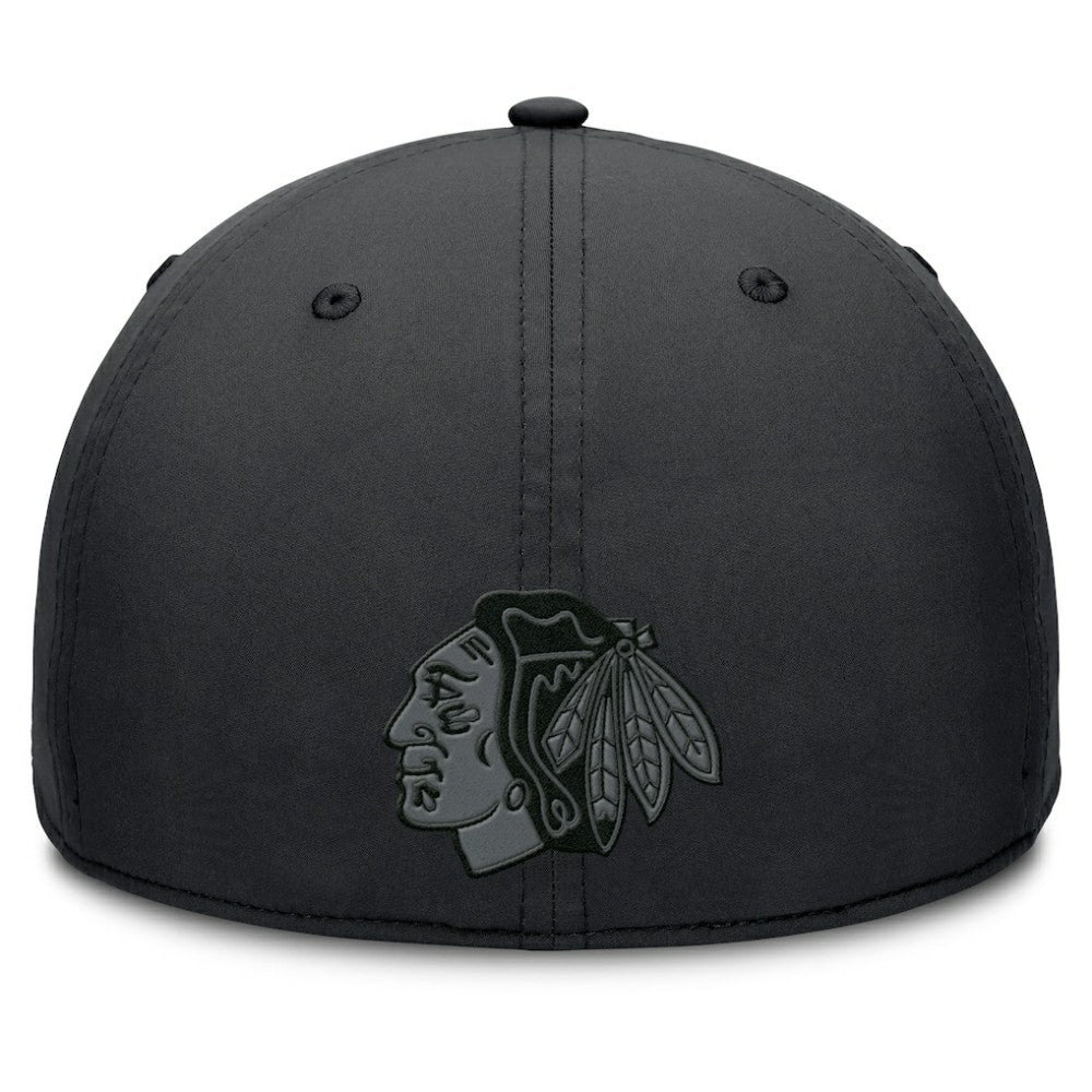 Chicago Blackhawks Fanatics Authentic Pro Road Team Code Flex Hat - Black | Fanatics online