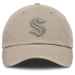 Seattle Kraken Fanatics Authentic Pro Road Adjustable Hat - Tan | Fanatics Clearance