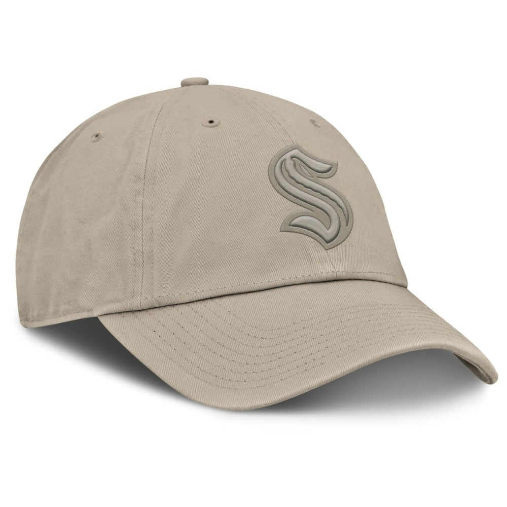 Seattle Kraken Fanatics Authentic Pro Road Adjustable Hat - Tan | Fanatics Clearance