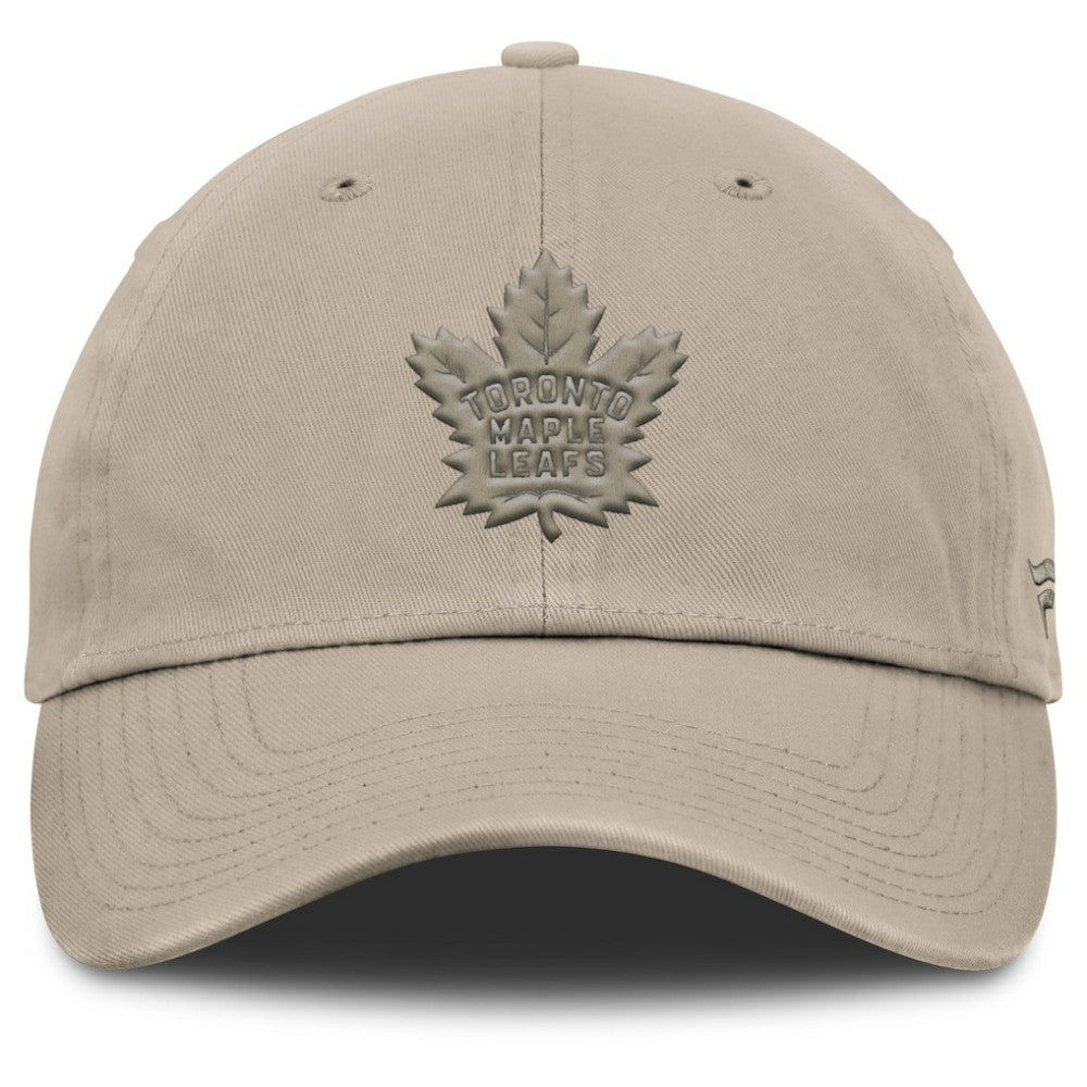 Toronto Maple Leafs Fanatics Authentic Pro Road Adjustable Hat - Tan | Fanatics sale