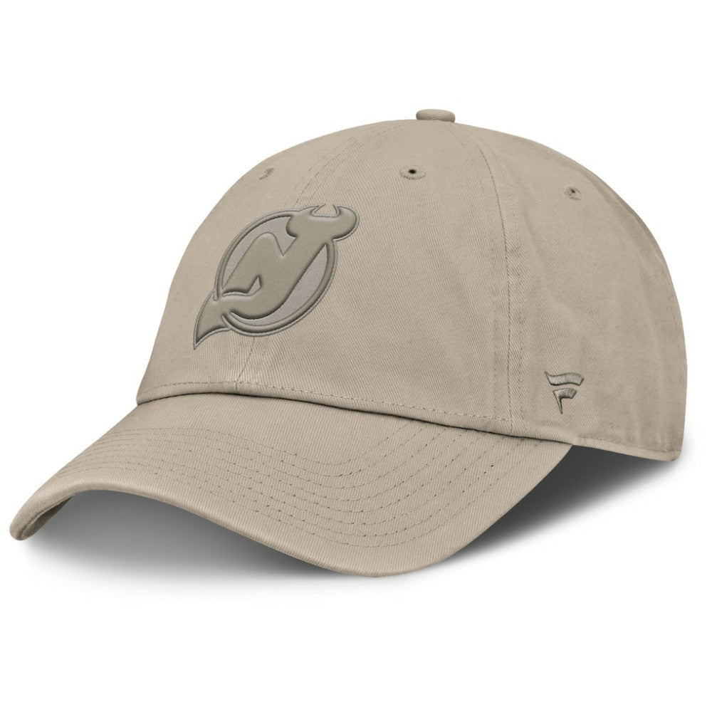 New Jersey Devils Fanatics Authentic Pro Road Adjustable Hat - Tan | Fanatics Clearance