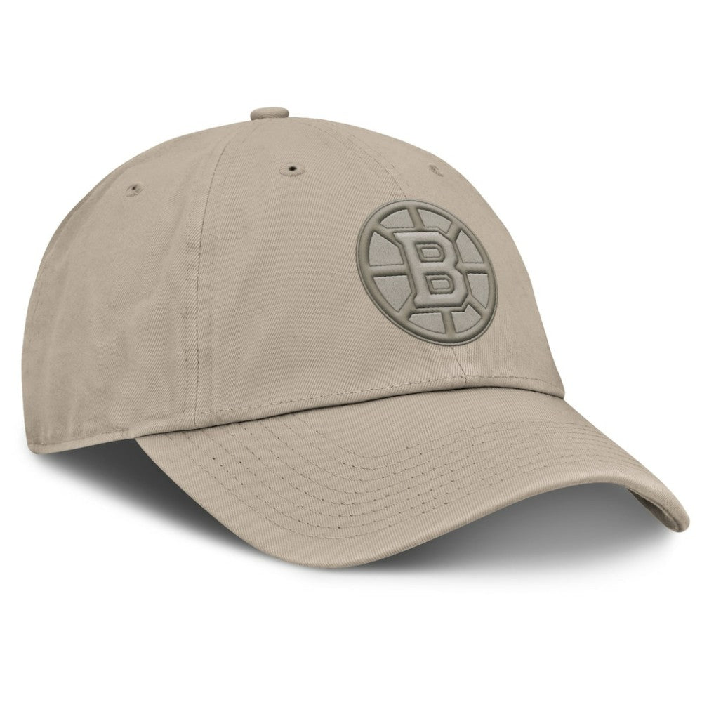 Boston Bruins Fanatics Authentic Pro Road Adjustable Hat - Tan | Fanatics sale