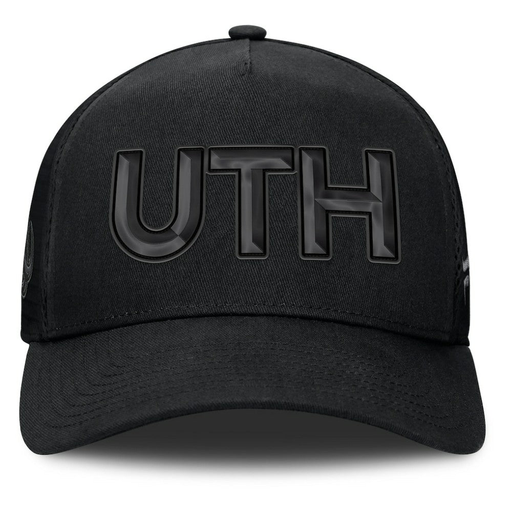 Utah Mammoth Fanatics Authentic Pro Road Team Code Trucker Adjustable Hat - Black | Fanatics Clearance