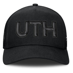 Utah Mammoth Fanatics Authentic Pro Road Team Code Trucker Adjustable Hat - Black | Fanatics Clearance