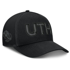 Utah Mammoth Fanatics Authentic Pro Road Team Code Trucker Adjustable Hat - Black | Fanatics Clearance