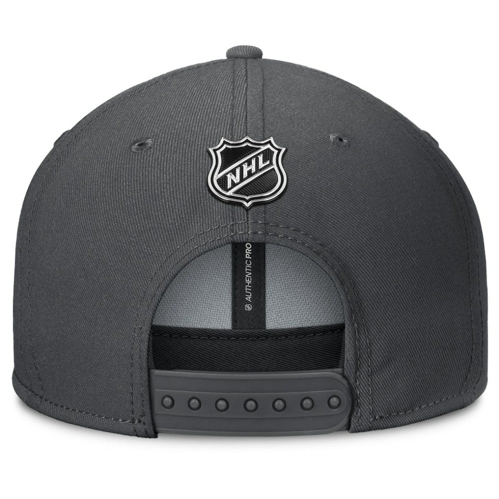 Vegas Golden Knights Fanatics Authentic Pro Rink Lockup Snapback Hat - Charcoal | Fanatics Lifestyle