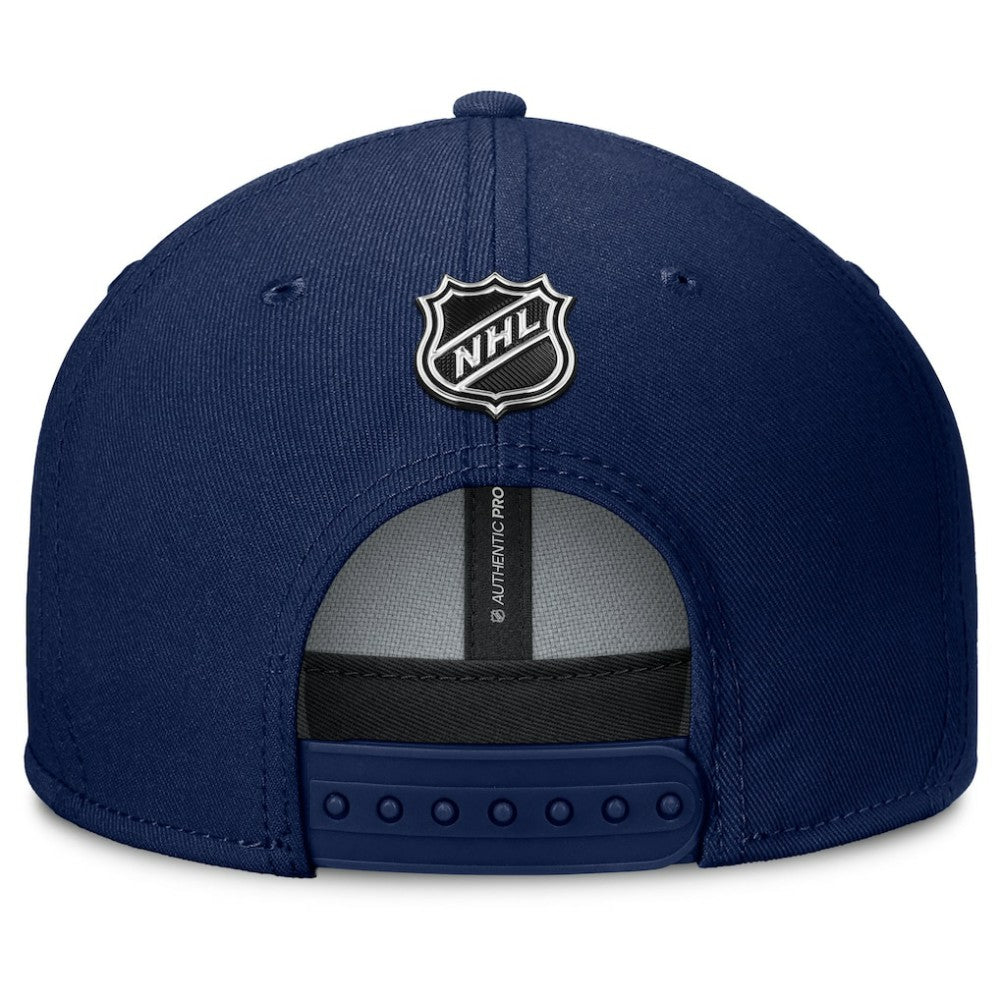 New York Rangers Fanatics Authentic Pro Rink Lockup Snapback Hat - Navy | Fanatics Lifestyle