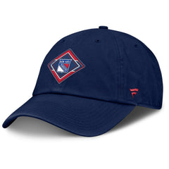 New York Rangers Fanatics Women's Authentic Pro Rink Adjustable Hat - Navy | Fanatics Lifestyle
