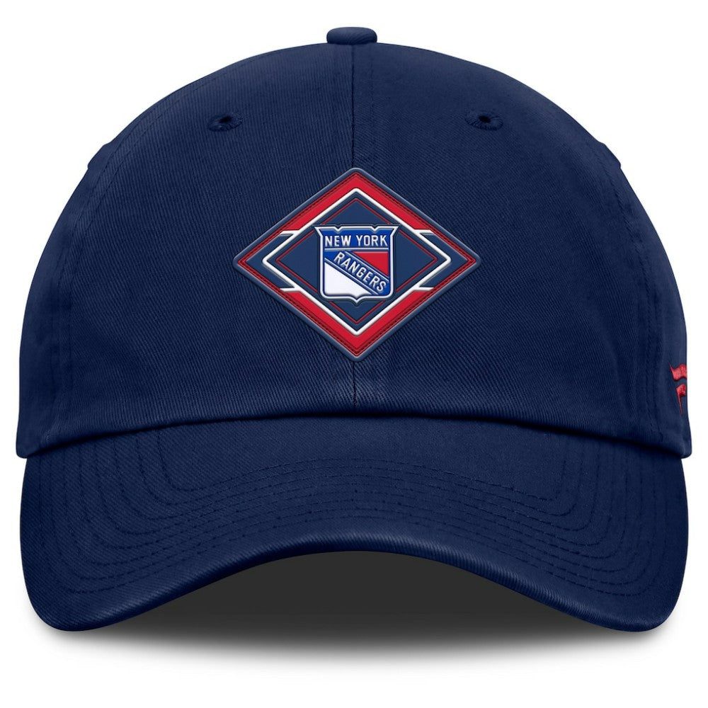 New York Rangers Fanatics Women's Authentic Pro Rink Adjustable Hat - Navy | Fanatics Lifestyle
